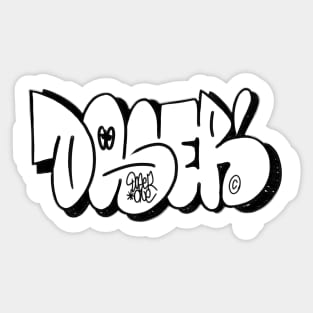 Doser bombing Sticker